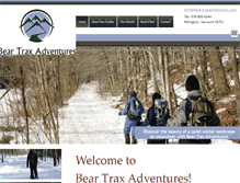 Tablet Screenshot of beartraxadventures.com